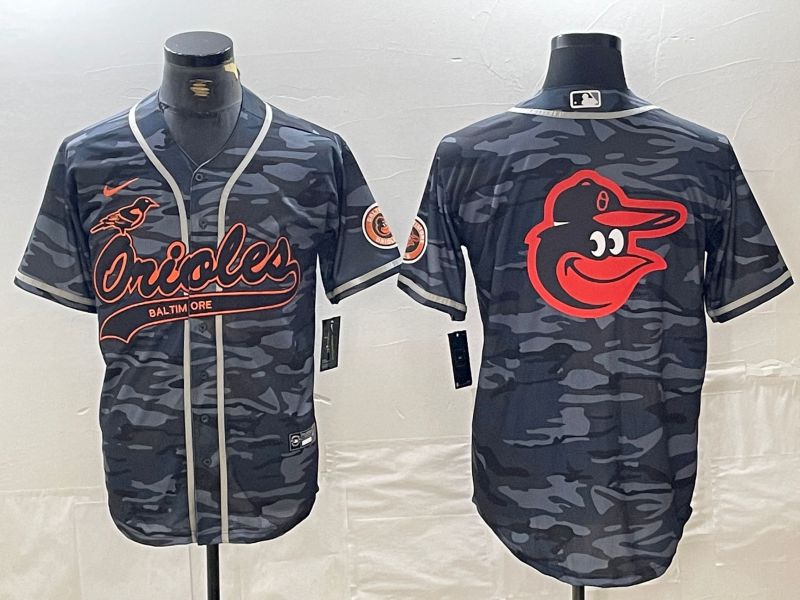 Men Baltimore Orioles Blank Camo Jointly 2024 Nike MLB Jersey style 7